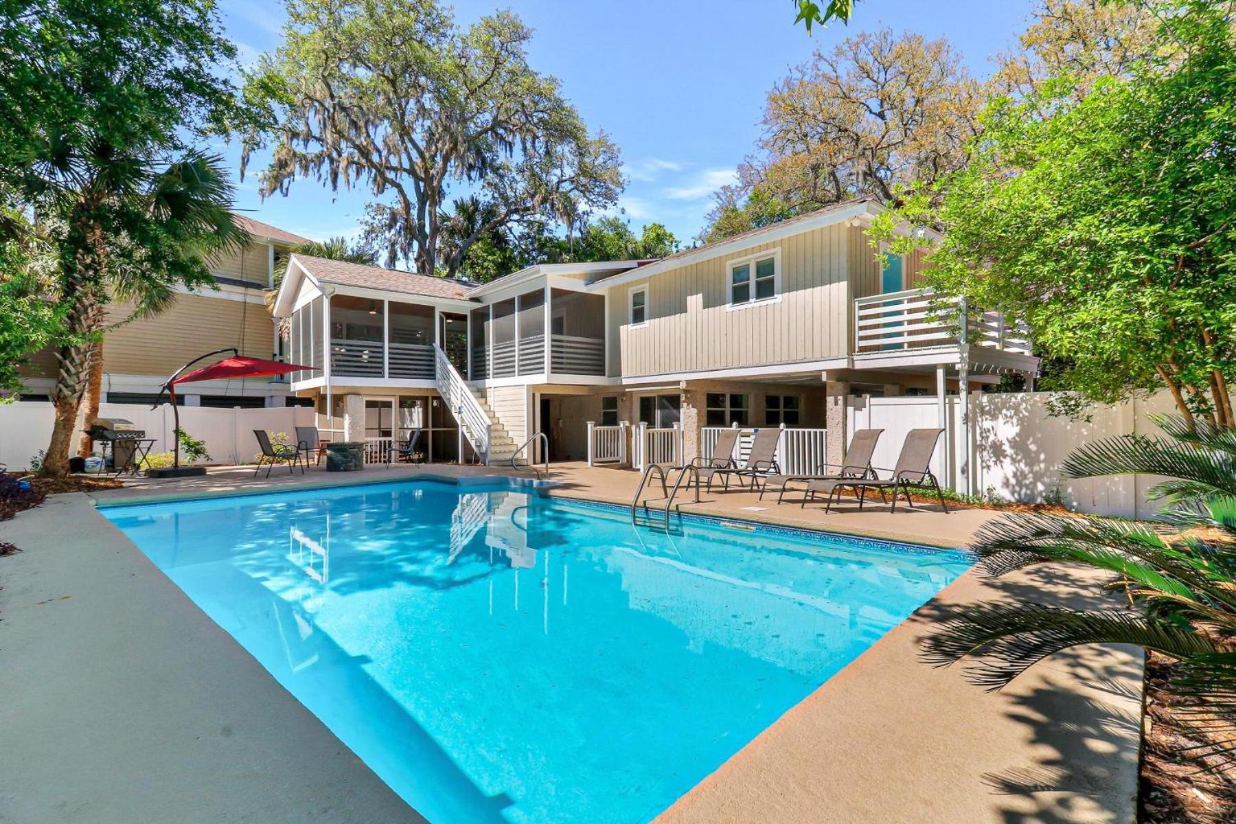 4 Quail Street Villa Hilton Head Island Buitenkant foto